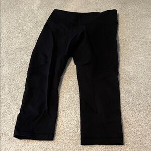 lululemon athletica Kids Black Capri Leggings